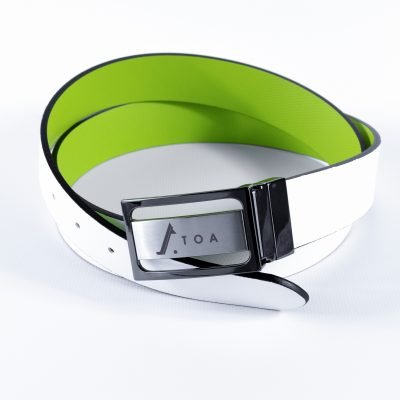 Toa Origin Reversible Belt White/Green